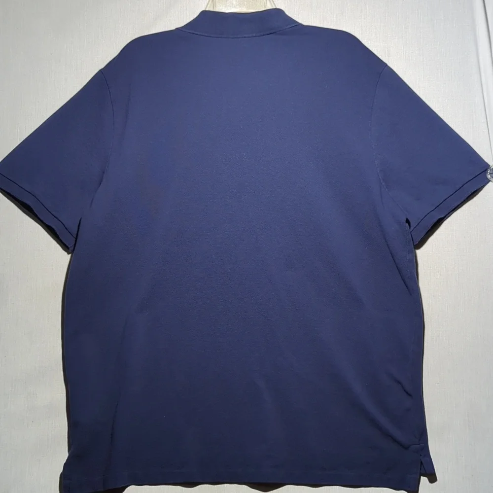 Polo Ralph Lauren Classic Fit‎ Navy Blue Mens Polo Shirt Size XL
